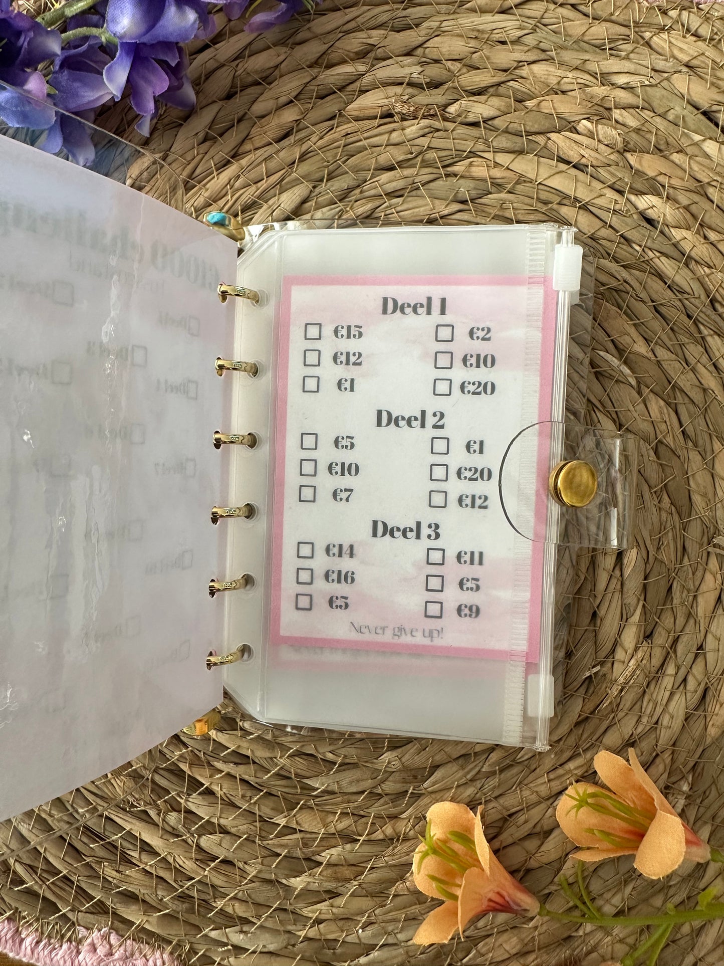€1000,- Spaarbinder mini