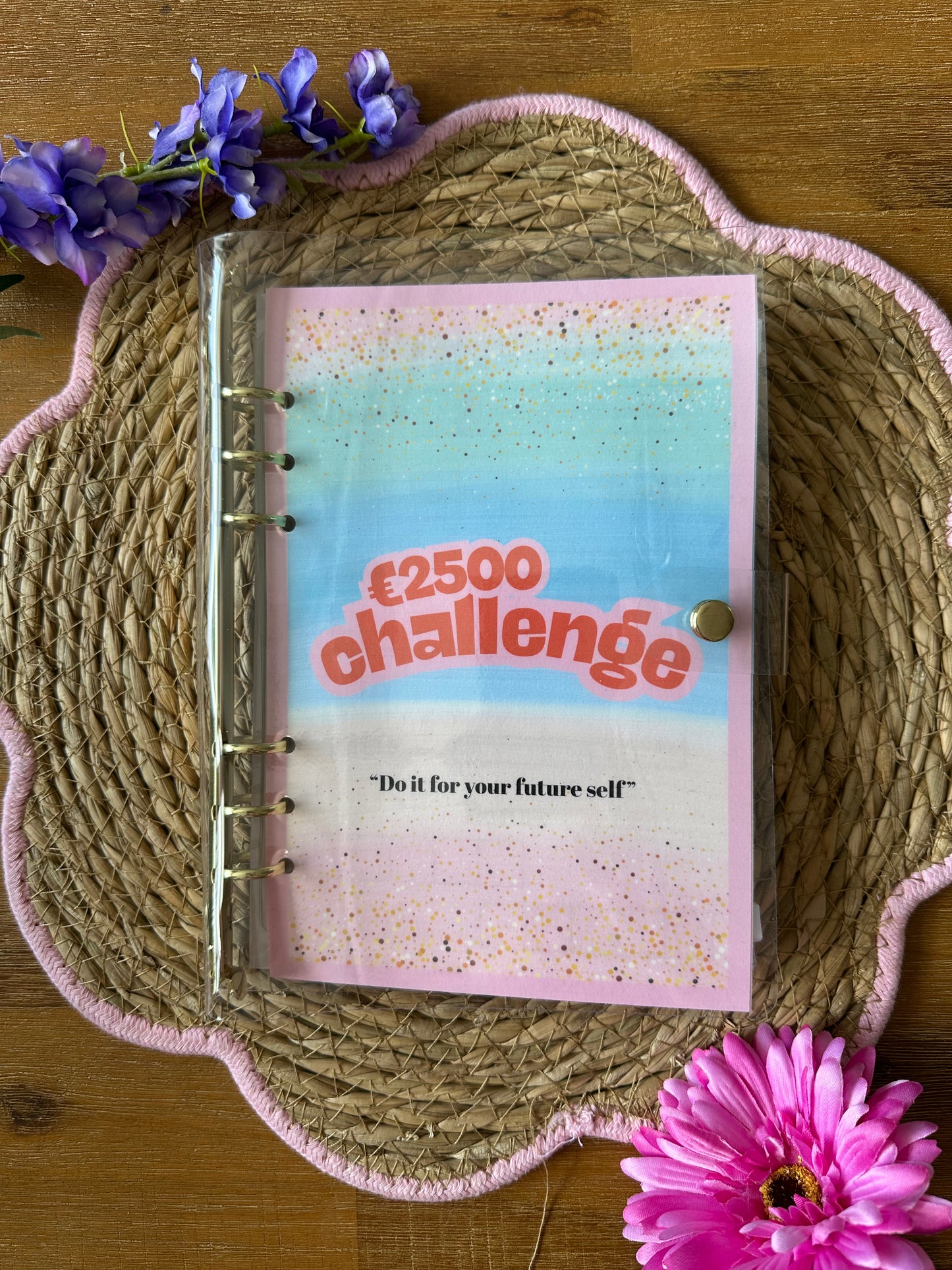 €2500 Challenge Spaarbinder
