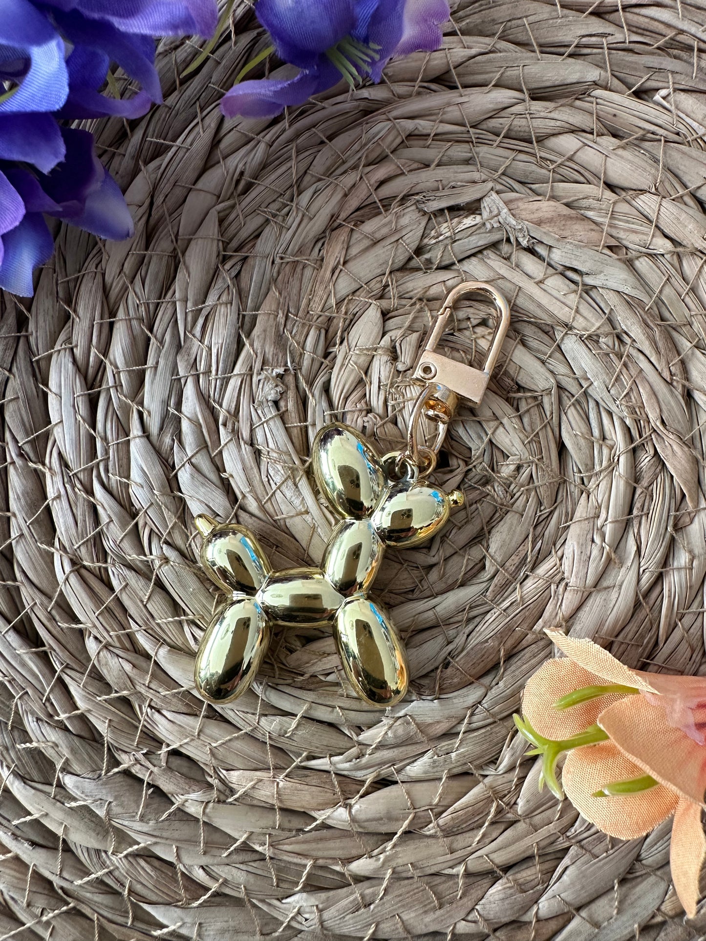 Hanger Hond Ballon - Goud