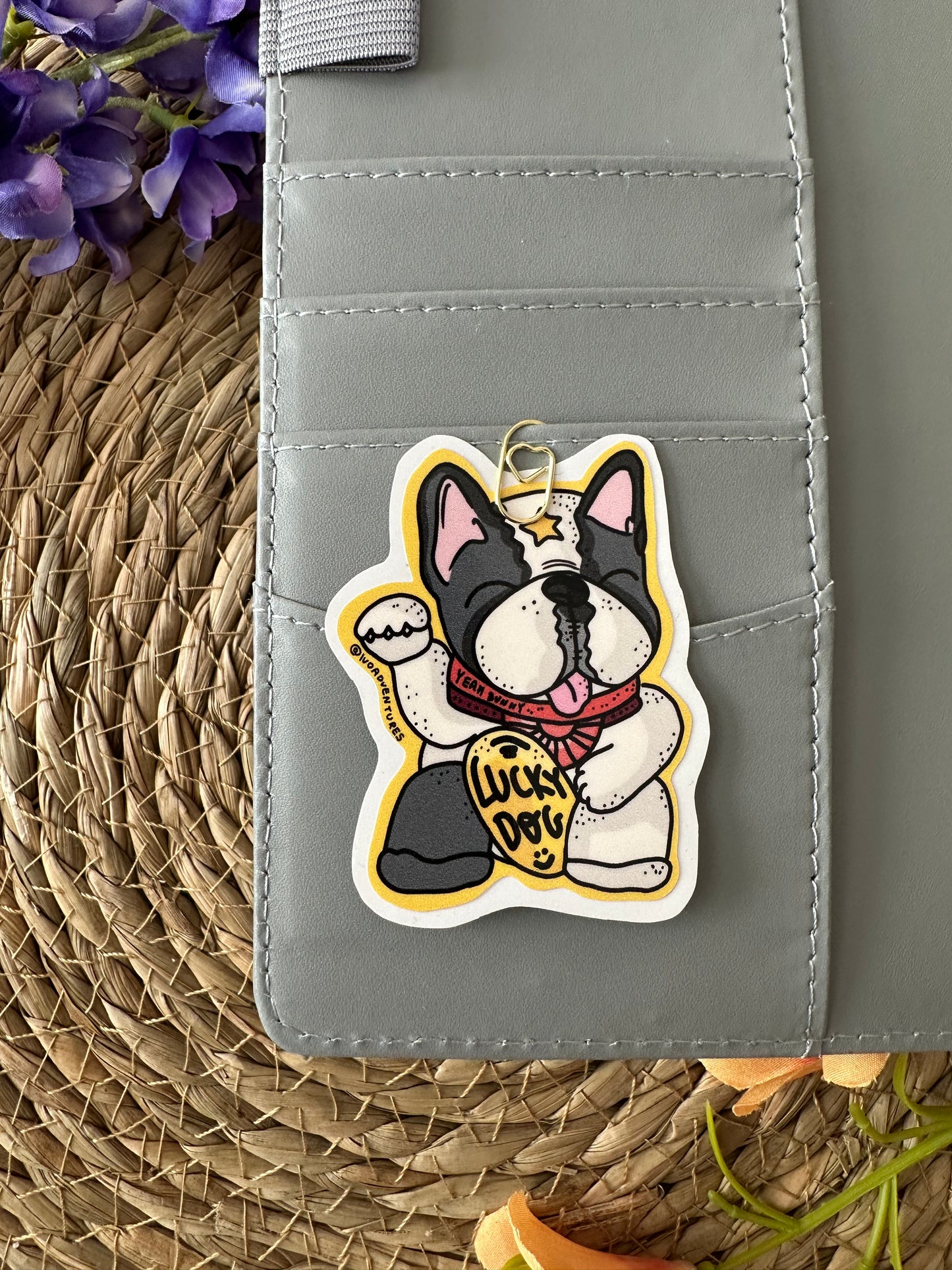 Sticker Gelukshond