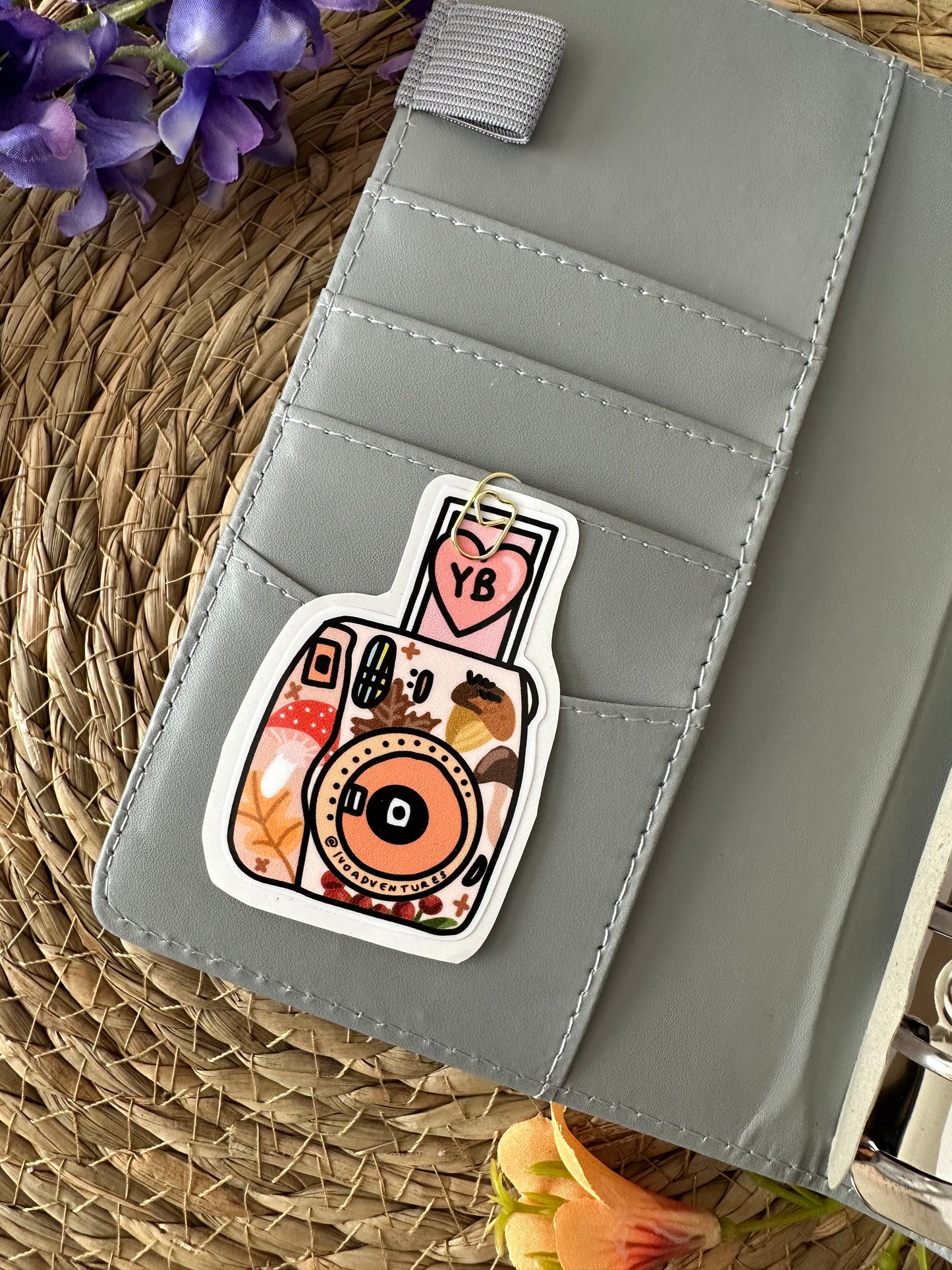Sticker Camera Herfst