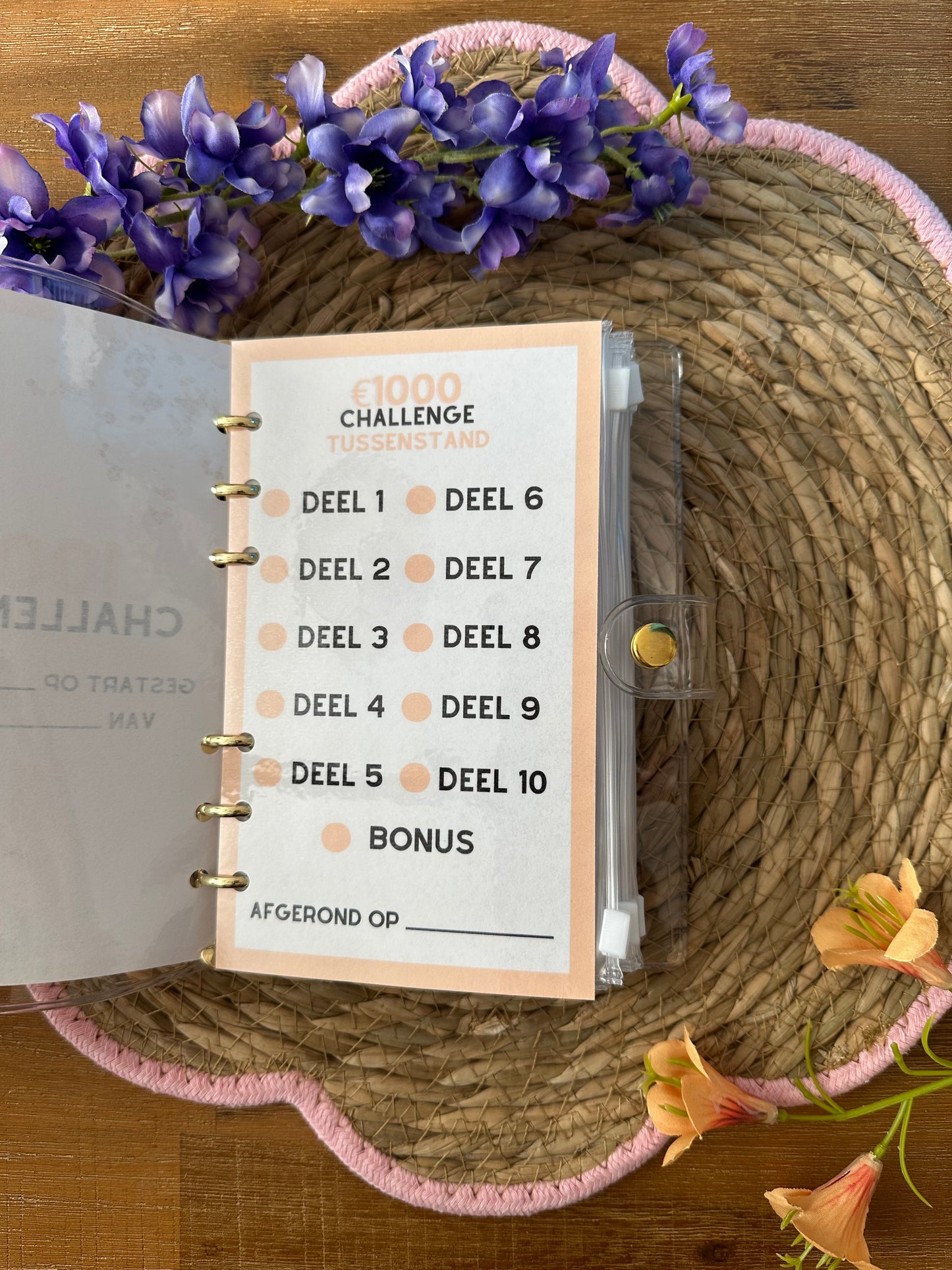 €1000 Spaarbinder challenge exclusief Binder