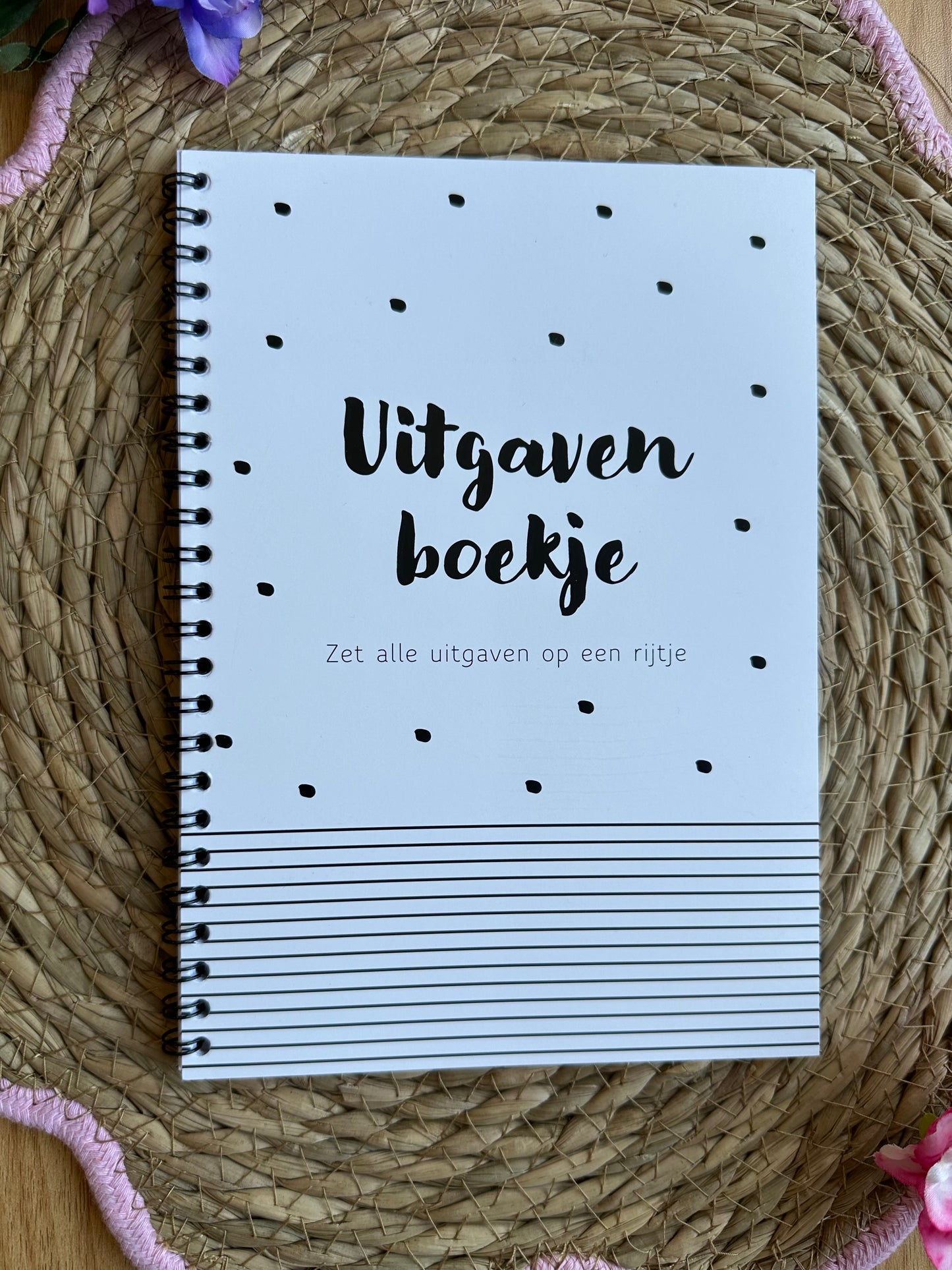 Uitgaven boekje