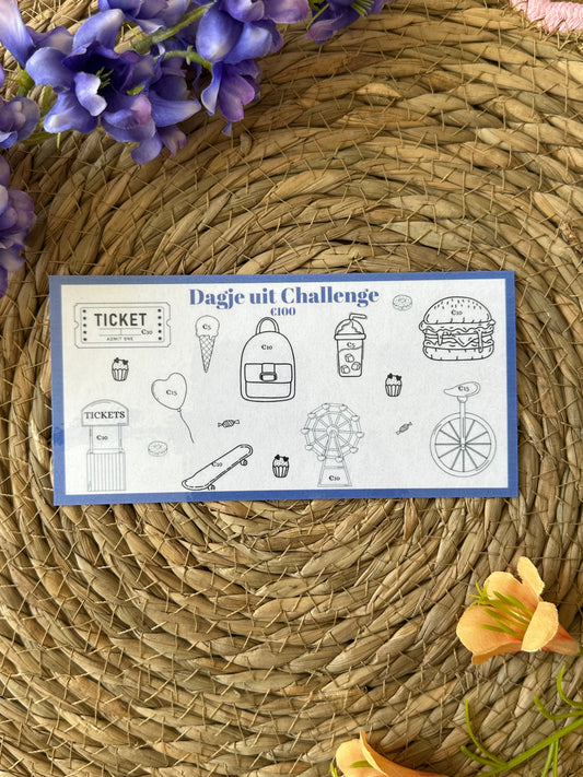 Dagje uit challenge - €100
