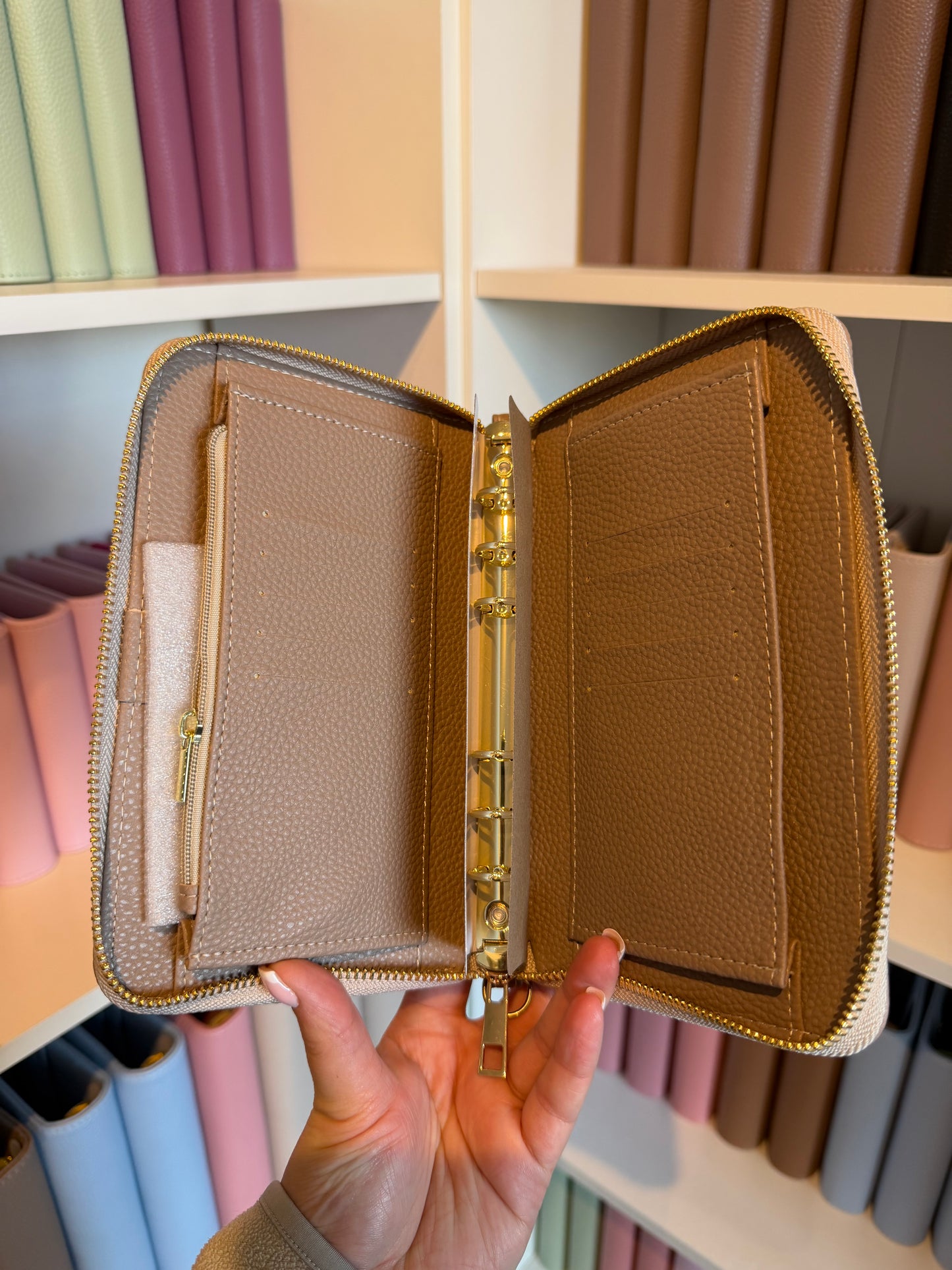 Tebbie Zipper - Taupe