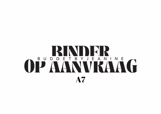 Binder op aanvraag A7