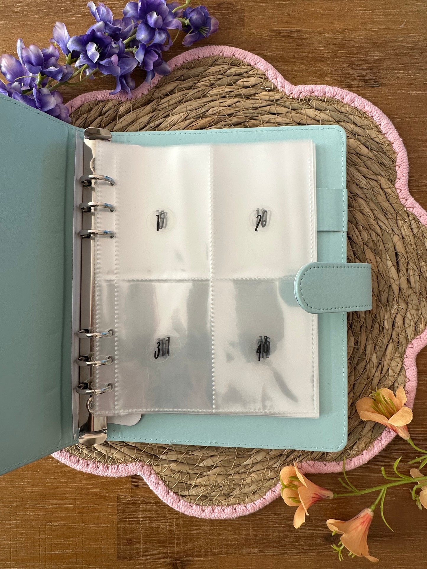 100 Enveloppen Challenge - Baby Blauw