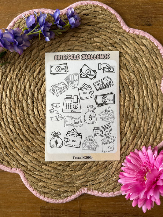 Briefgeld challenge - €300