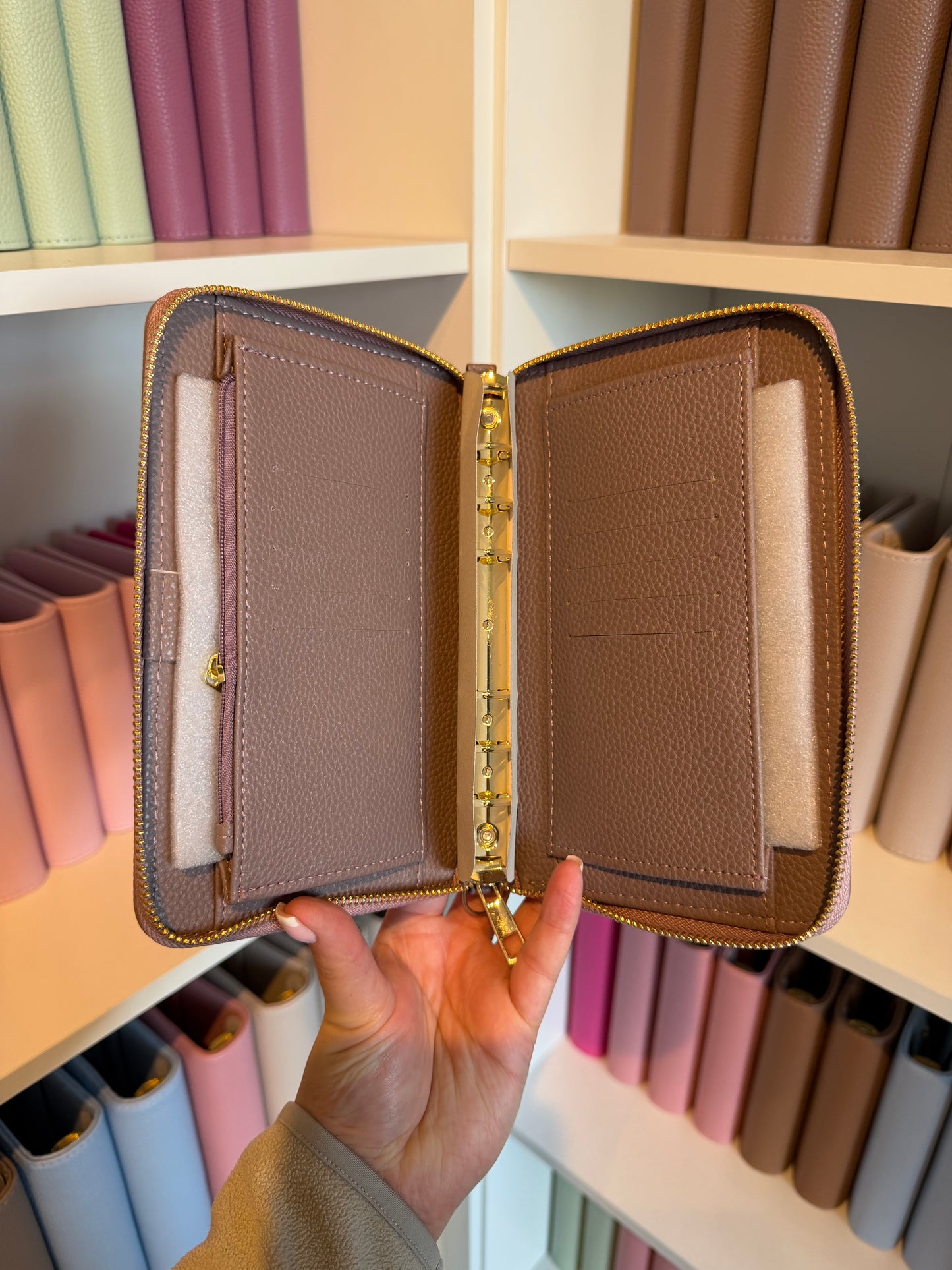 Tebbie Zipper - Mauve