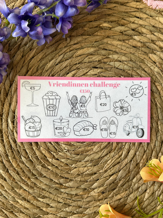 Vriendinnen challenge
