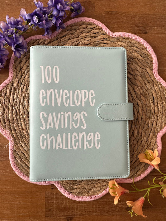 100 Enveloppen Challenge - Baby Blauw