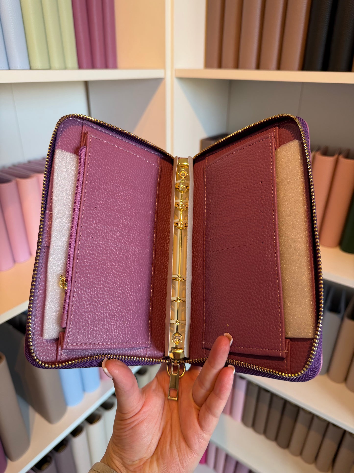 Tebbie Zipper - Paars