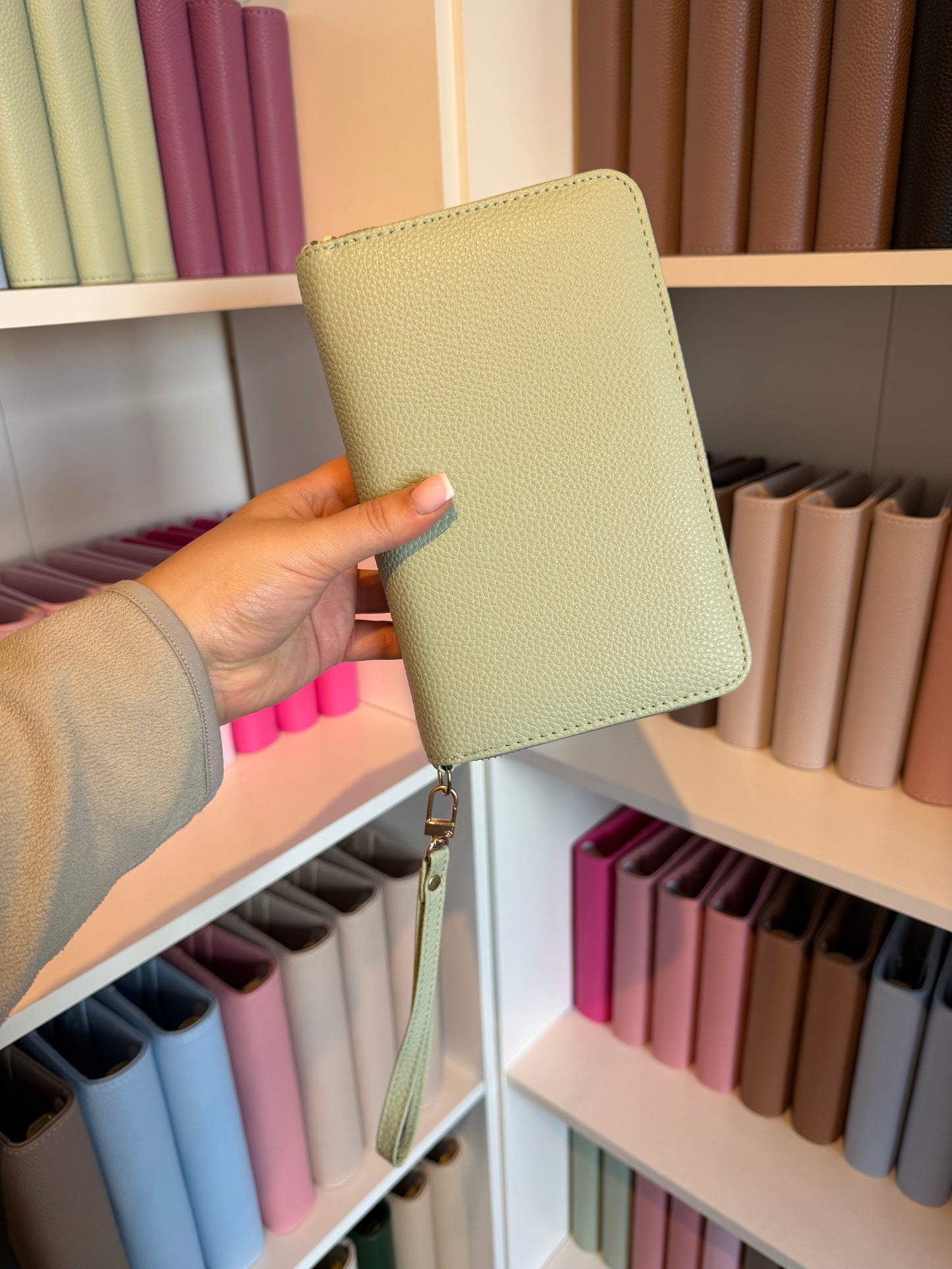 Tebbie Zipper - Mint groen