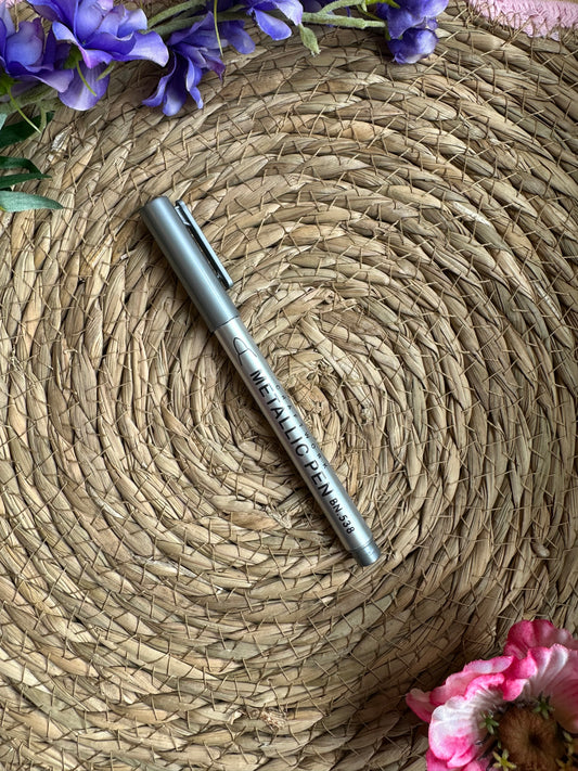 Permanent marker - Zilver