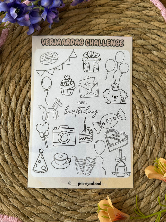 Verjaardag Challenge