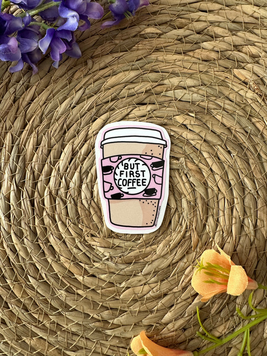 Sticker Koffie