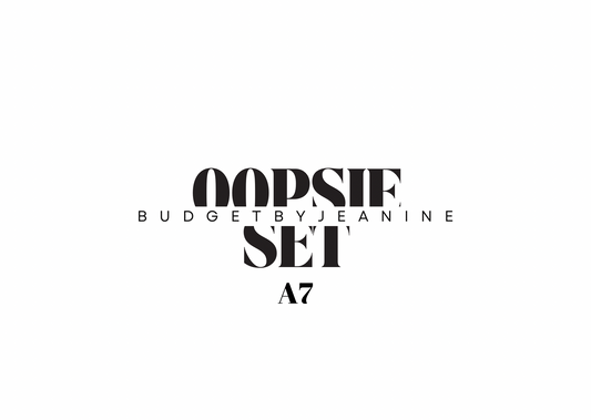 Oopsie set A7