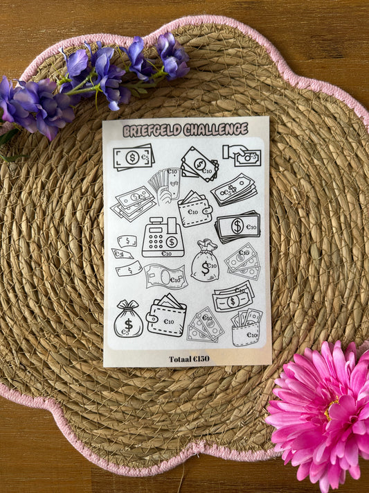 Briefgeld challenge - €150