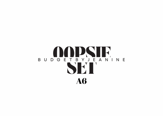 Oopsie set A6
