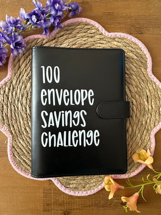100 Enveloppen Challenge - zwart