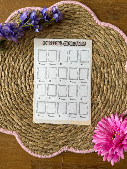 Koopzegel challenge