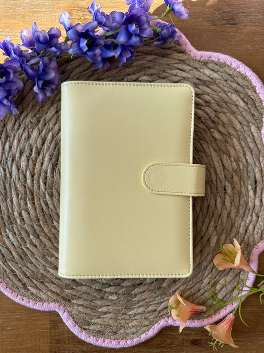 Basic binder - Pastel geel
