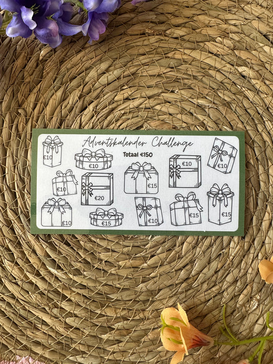 Adventskalender challenge - €150