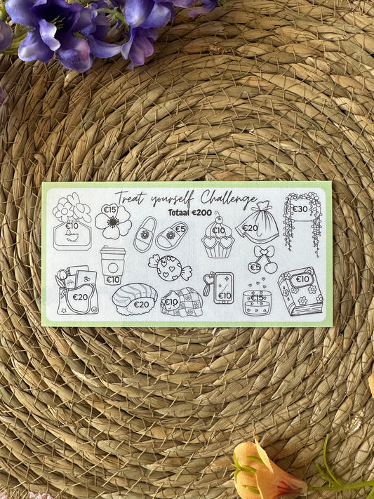 Treat yourself challenge - €200