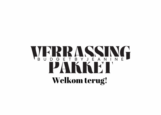 Welkom terug verrassingspakket
